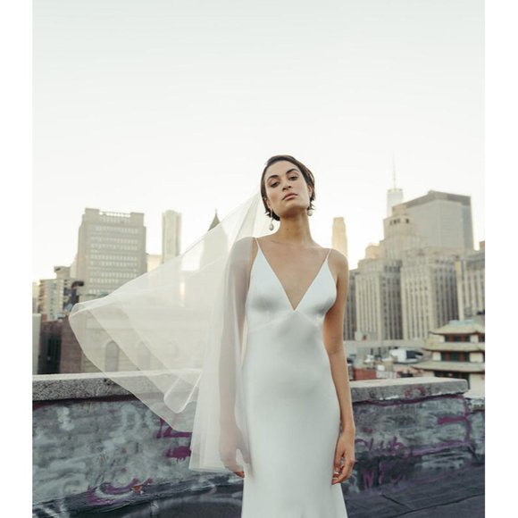 BHLDN Jenny Yoo Marnie Wedding Gown Size 12 - Picture 16 of 16